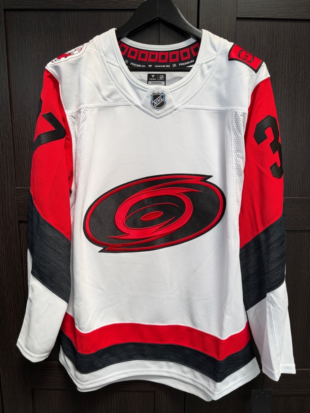 Andrei Svechnikov Carolina Hurricanes Fanatics Away Premium Jersey - White